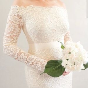 JANE fitted maternity wedding dress